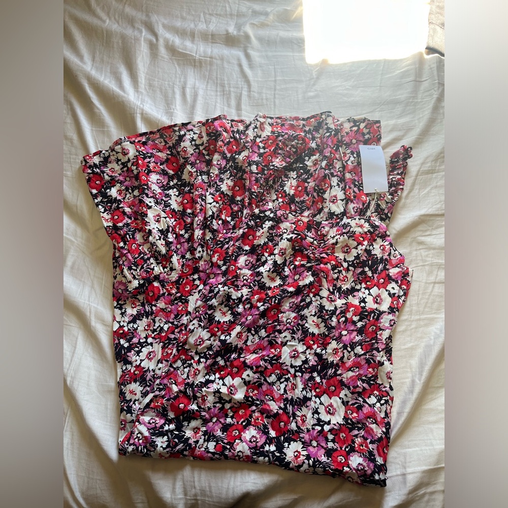 Mango Ruffle Printed Dress - Picture 3 of 4